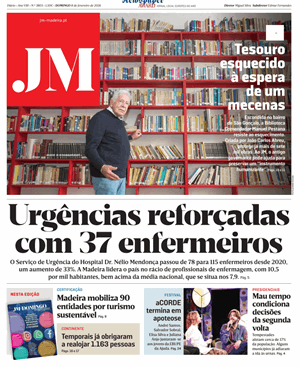 Capa de Jornal Madeira