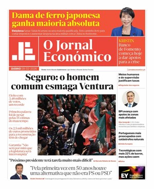 Capa de Jornal Económico