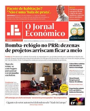 Capa de Jornal Económico