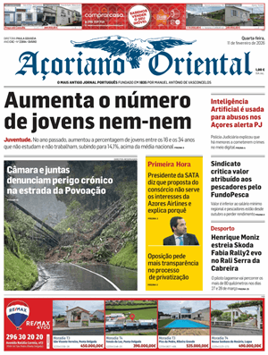 Capa de Açoriano Oriental