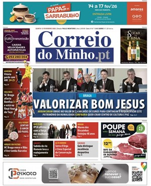 Capa de Correio do Minho