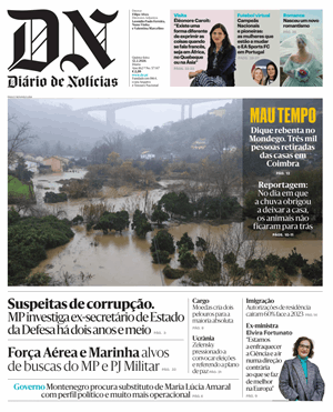 Capa de Diário de Notícias