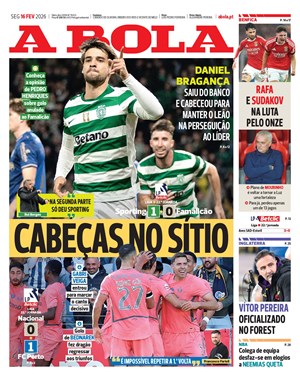 Capa de A Bola