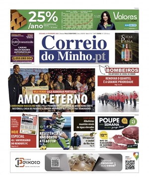 Capa de Correio do Minho