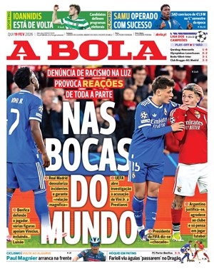 Capa de A Bola