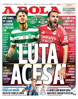 Capa de A Bola