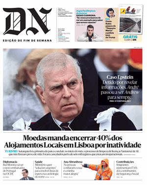 Capa de Diário de Notícias