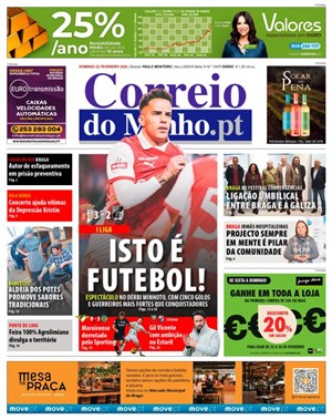 Capa de Correio do Minho