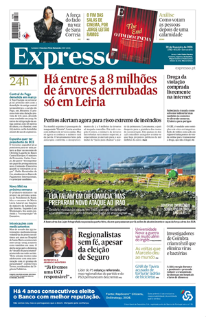 Capa de Expresso