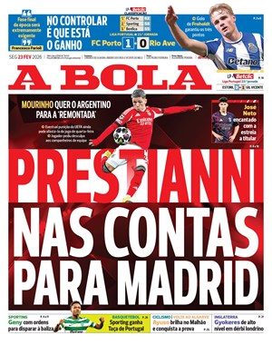 Capa de A Bola