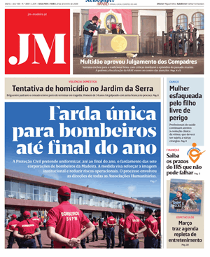 Capa de Jornal Madeira