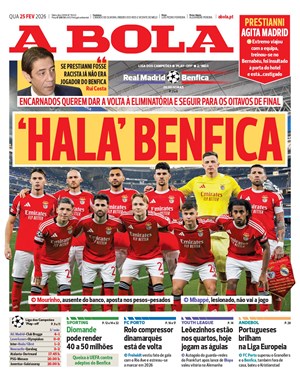 Capa de A Bola