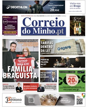 Capa de Correio do Minho