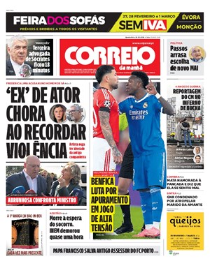 Capa de Correio da Manhã