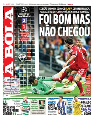 Capa de A Bola