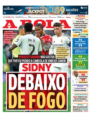 Capa de A Bola