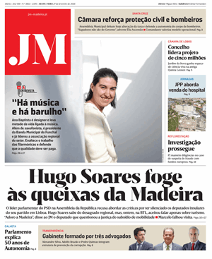 Capa de Jornal Madeira