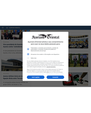 Capa de Açoriano Oriental