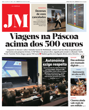 Capa de Jornal Madeira