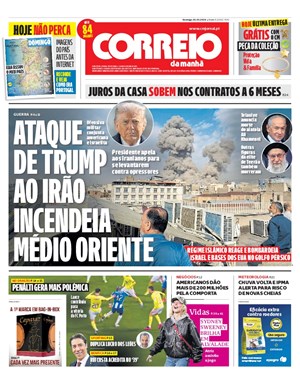 Capa de Correio da Manhã