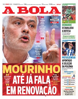 Capa de A Bola
