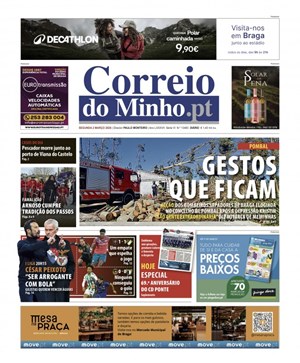 Capa de Correio do Minho