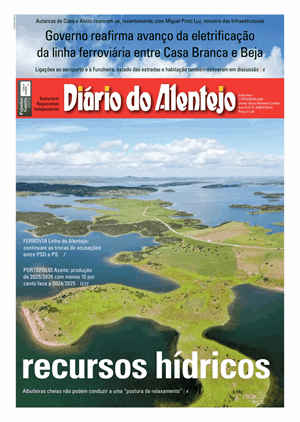 Capa de Diário do Alentejo