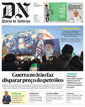 Capa de Diário de Notícias