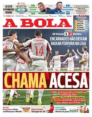 Capa de A Bola