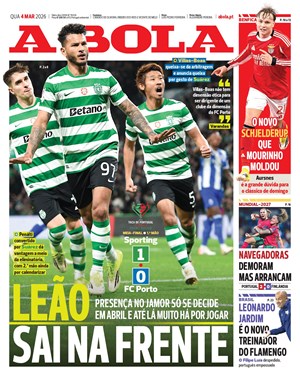 Capa de A Bola