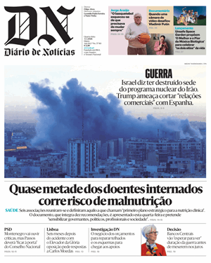 Capa de Diário de Notícias