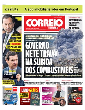 Capa de Correio da Manhã