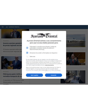 Capa de Açoriano Oriental