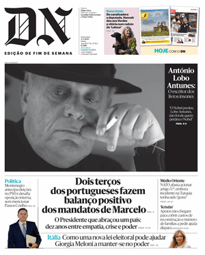 Capa de Diário de Notícias
