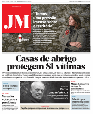Capa de Jornal Madeira
