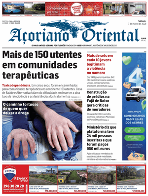 Capa de Açoriano Oriental