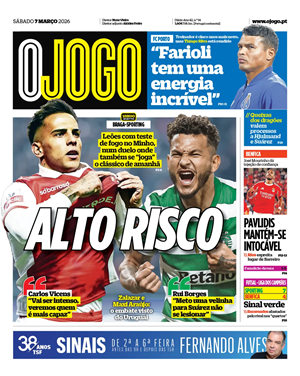 Capa de O Jogo