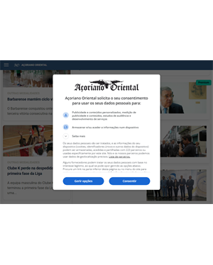 Capa de Açoriano Oriental