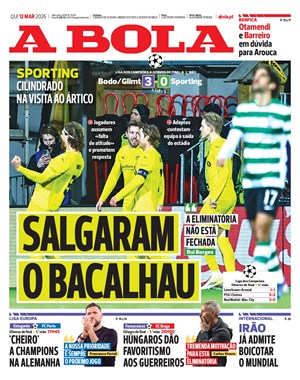 Capa de A Bola