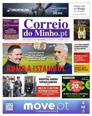 Capa de Correio do Minho