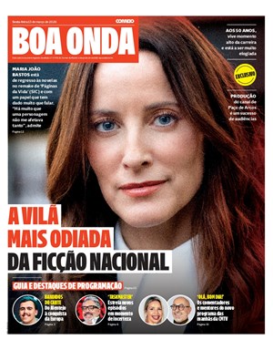Capa de Correio da Manhã