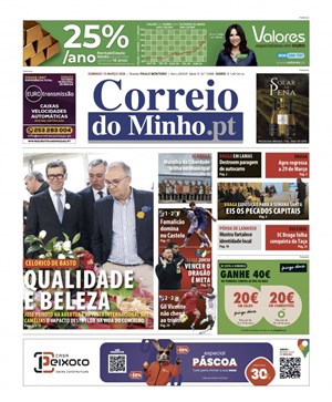 Capa de Correio do Minho