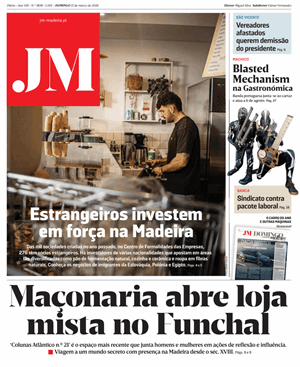 Capa de Jornal Madeira