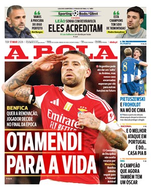 Capa de A Bola