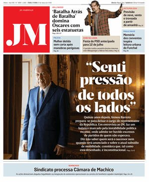 Capa de Jornal Madeira