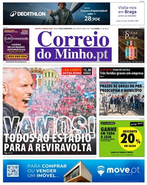 Capa de Correio do Minho
