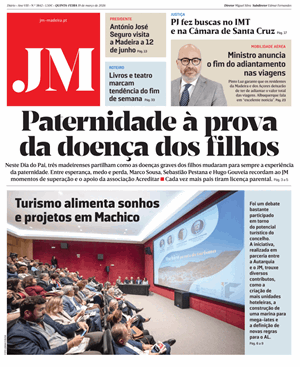 Capa de Jornal Madeira