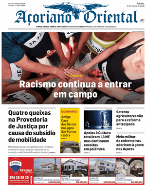 Capa de Açoriano Oriental