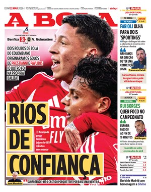 Capa de A Bola