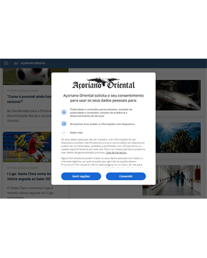 Capa de Açoriano Oriental